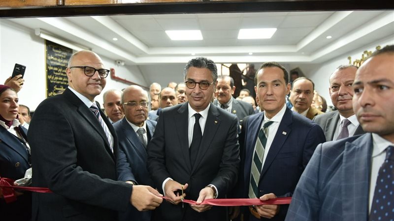افتتاح مكتب السجل التجاري المميز ببنها