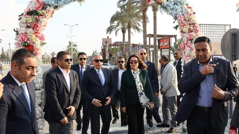 وزيرة التنمية المحلية 
