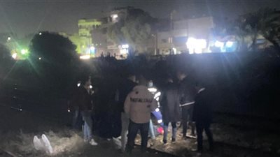 مصرع سيدة دهسها قطار أثناء عبورها شريط السكة الحديد بالبدرشين 