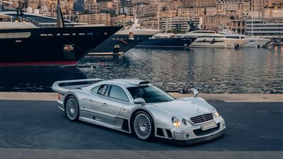  27 نسخة فقط في العالم.. مرسيدس CLK GTR تظهر في موناكو