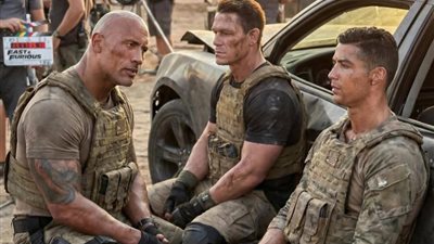 كريستيانو رونالدو يفاجئ الجميع بظهوره في تصوير Fast & Furious الجديد