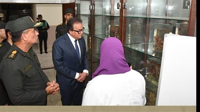 كلية الطب بالقوات المسلحة تستقبل وزير الصحة والسكان