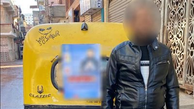 توك توك الدعاية فى  شبراخيت: ضبط شخص  يروج لمرشح قبل الانتخابات