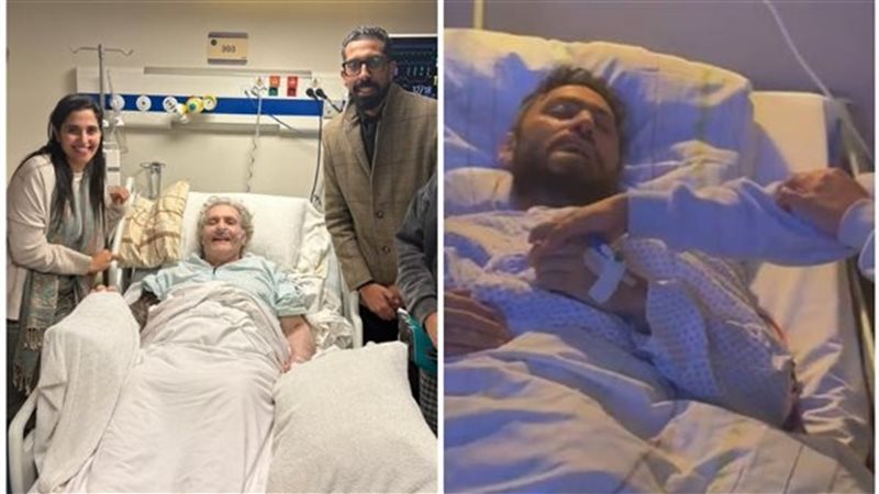 نجوم الفن في المستشفى
