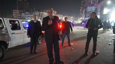 محافظ الغربية يتابع واقعة ادعاء تسمم غذائي ويقود حملات مكبرة بالمحلة ليلاً