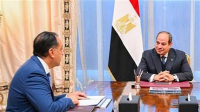 رئيس الوزراء يهنئ الرئيس السيسي بالعام الميلادي الجديد