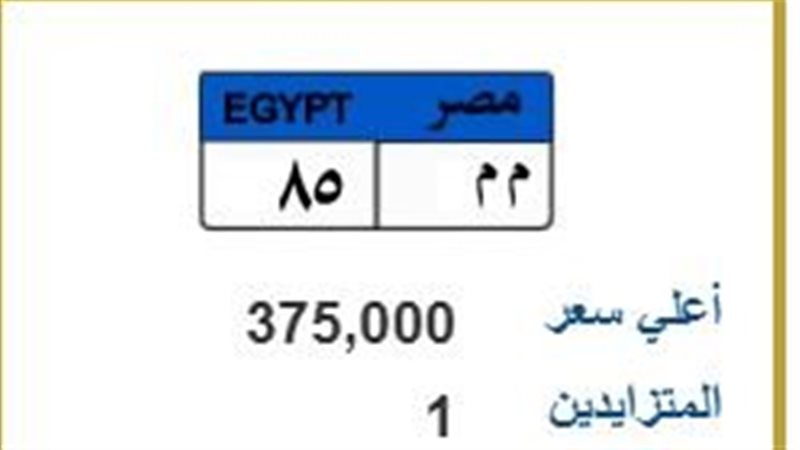 لوحة معدنية مميزة 