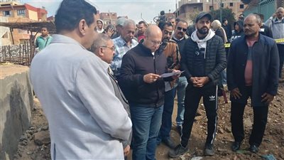 نائب محافظ الجيزة: مشروعات الطرق والصرف الصحي بمنشأة القناطر أولوية قصوى