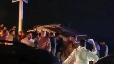 مصرع شخص وإصابة خمسة آخرين في حادث تصادم ميكروباص بطريق طنطا