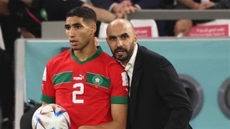 الركراكي - حكيمي