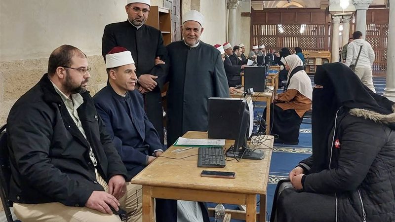 جانب من الاختبارات 