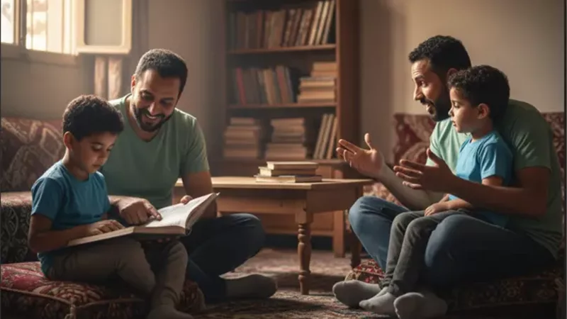 الأوقاف تنشر مقال عن الأطفال 
