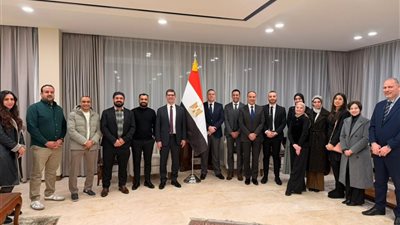 السفير المصري في سول يلتقي أعضاء الجالية في كوريا الجنوبية