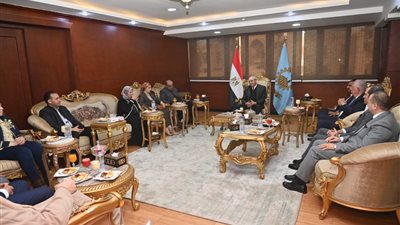 محافظ الغربية يستقبل نواب البرلمان الجدد ويبحث آليات التنسيق لخدمة المواطنين