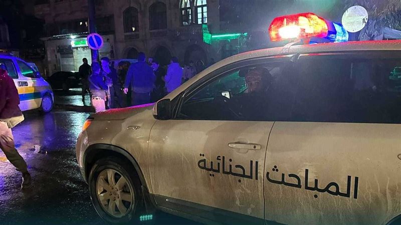 المباحث الجنائية بموقع الهجوم