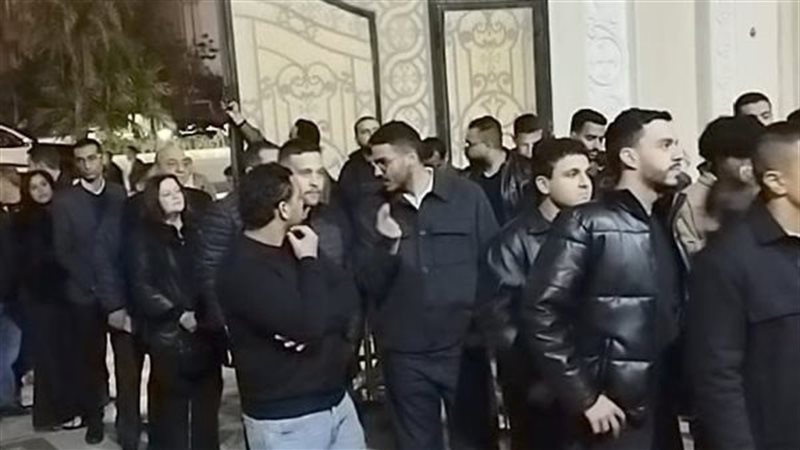 عزاء والدة هاني رمزي 