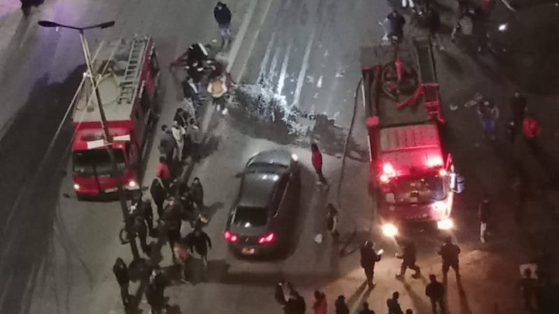صورة من موقع الحريق 