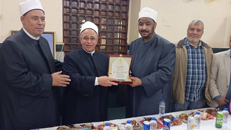 جانب من التكريم 