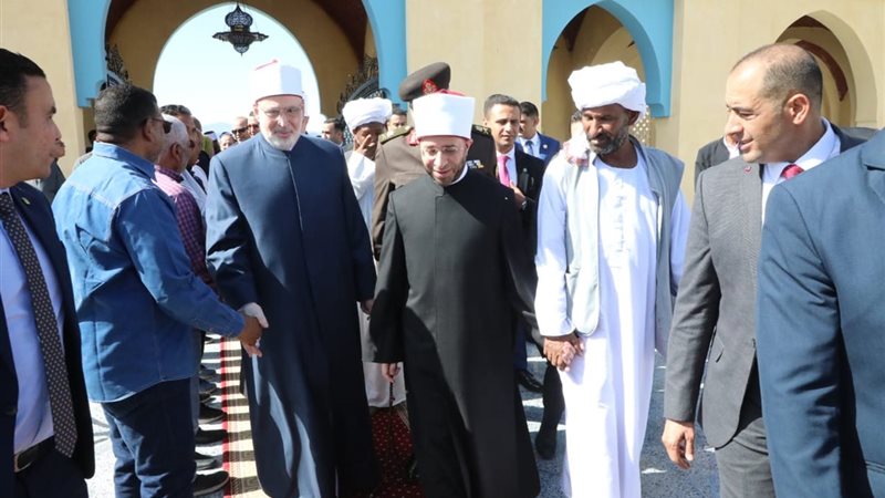 وكيل الأزهر خلال مشاركته في افتتاح مساجد حلايب 