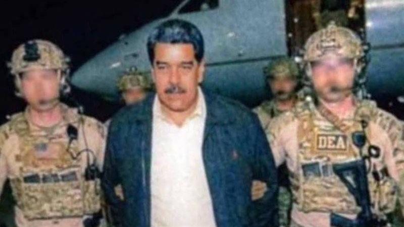 اعتقال الرئيس الفنزويلي نيكولاس مادورو