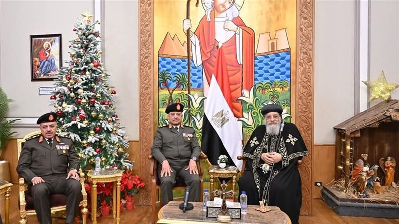 البابا تواضروس ووزير الدفاع 