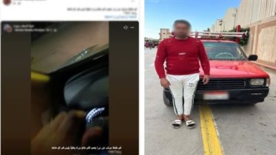 إضاءة عالية وبدون رخصة قيادة.. ضبط سائق سيارة نقل ارتكب مخالفات بالجملة