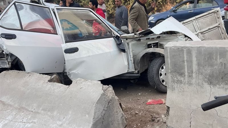 صورة من موقع الحادث 