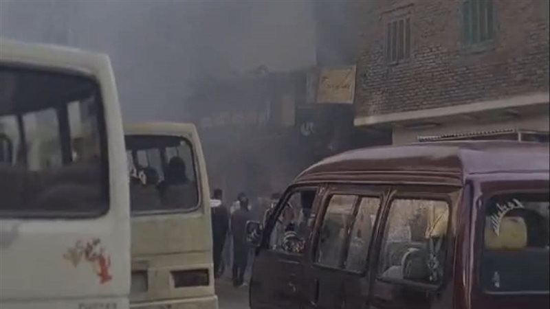 اثار الحريق 