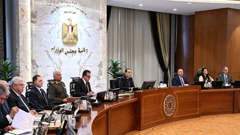جانب من اجتماع الحكومة