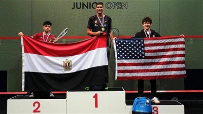 هيمنة مصرية في إنجلترا المفتوحة للإسكواش للناشئين 2026.. وتهنئة من وزير الرياضة