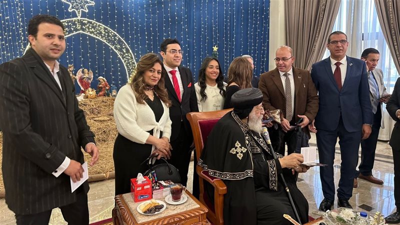 أحزاب تهنىء البابا تواضروس الثاني بمناسبة عيد الميلاد المجيد