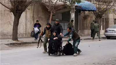 نزوح واسع من أحياء مدينة 