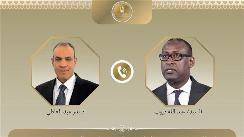 وزير الخارجية ونظيره المالي 