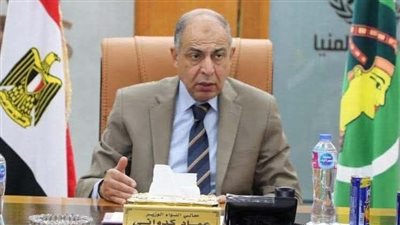 محافظ المنيا يوجّه بتكثيف حملات التفتيش على تراخيص المحال العامة