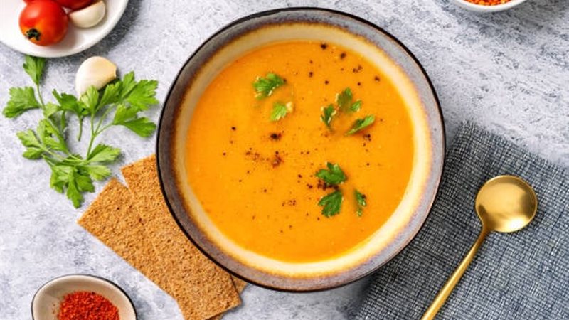 شوربة العدس 