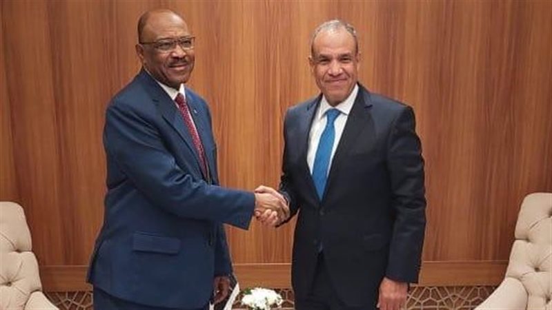 وزير الخارجية ونظيره السوداني