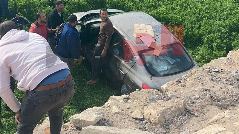صورة من موقع الحادث 