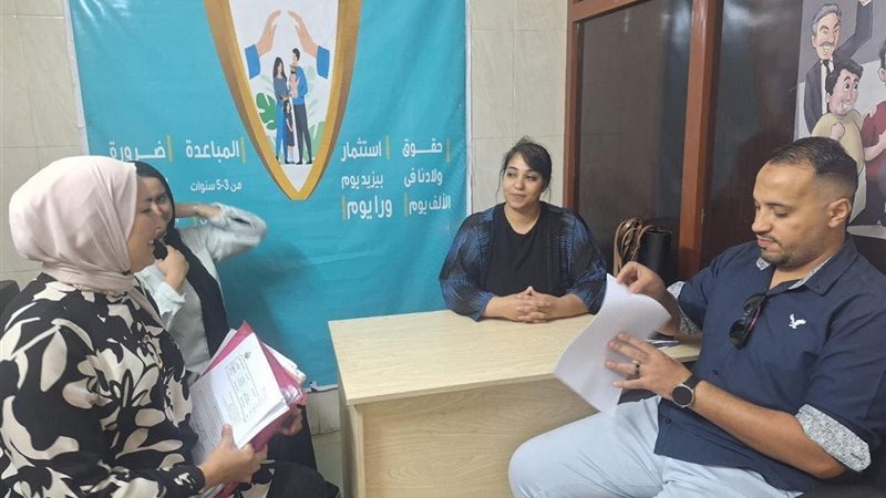 جانب من الزيارة 