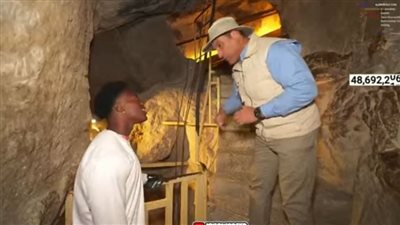 من قلب الهرم.. اليوتيوبر سبيد ينبهر بتاريخ مصر في بث مباشر عالمي 