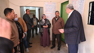 محافظ الغربية يتابع الخدمات وتحسين حياة المواطنين بقرى طنطا