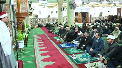 البحيرة تحتفل بذكرى الإسراء والمعراج بمسجد ناصر بمدينة دمنهور