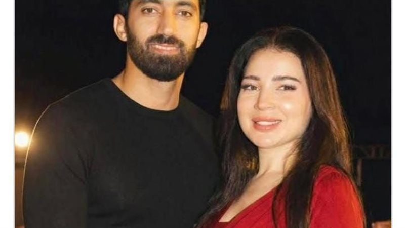 مي عز الدين وزوجها أحمد تيمور
