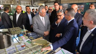 وزير الاستثمار ومحافظ الدقهلية يتفقدان مصانع بميت غمر لدعم الصناعة الوطنية