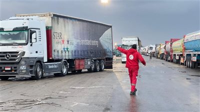 انطلاق قافلة «زاد العزة» الـ119 إلى غزة بأكثر من 233000 سلة غذائية