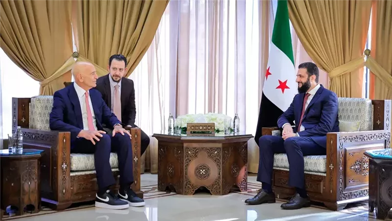 الشرع وبراك