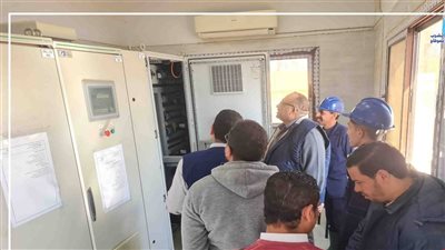 جولة ميدانية مفاجئة.. رئيس «مياه سوهاج» يتفقد 3 محطات معالجة صرف صحى