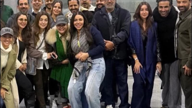 صورة النجوم بعد حفل joy awards