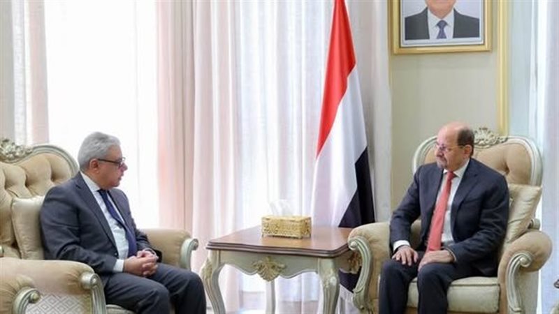 سفير مصر ووزير الخارجية اليمني 
