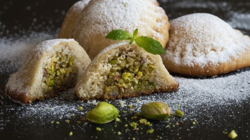 معمول الفستق الحلبي