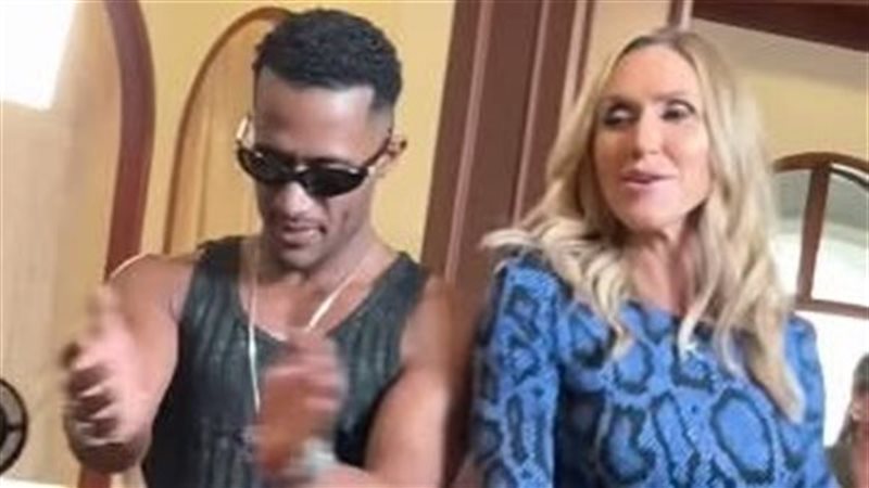 محمد رمضان ولارا ترامب